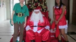 Papai Noel chega em Santa Gertrudes