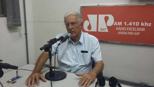 Secretário Sergio Guilherme esteve na rádio Excelsior Jovem Pan News