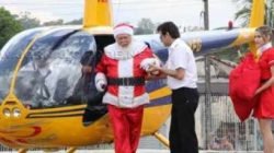 O bom velhinho fará a alegria das crianças