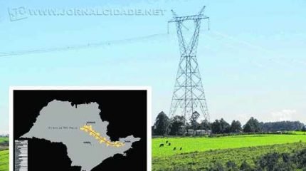 No detalhe, traçado da linha Araraquara/­Taubaté, que ajudará a escoar a energia das hidrelétricas do Rio Madeira