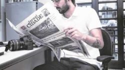 Lucas Calore é Editor de Web do Jornal Cidade e faz a interface do impresso com o digital