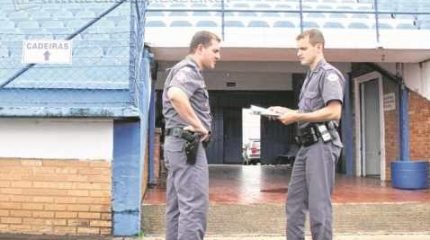 No último dia 24, a PM fez uma vistoria no Schmidtão e o liberou com 6.284 lugares. Clube precisa ter projeto para 10 mil