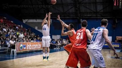 Uma das principais características de Caio Ranches é o arremesso dos três, aprimorado todos os dias antes dos treinos. (Foto: Filippo Ferrari)