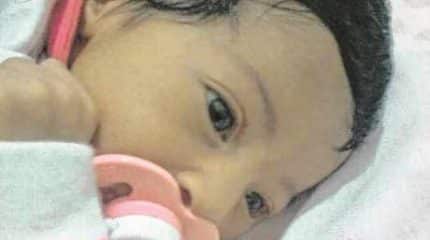 Emanuelly Vitória dos Santos Gomes nasceu dia 1º de janeiro às 10h50