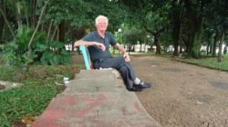 O aposentado Norival Christofoletti se recorda com saudades do seu amigo Benedito Leite Lima e apontado como sendo o principal responsável por cuidar (por conta própria) da limpeza e manutenção