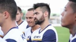 O argentino Franco Calero (ao centro) treinou por uma semana no Rio Claro FC e ainda nutre esperanças em disputar o Paulistão por outro clube