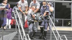 Dois funcionários ficaram feridos depois da explosão em janeiro de 2012 (Foto: Arquivo)