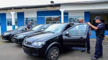 Todas viaturas são veículos Palio e tiveram investimento superior a R$ 130 mil