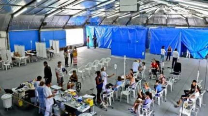 Em 2015, Rio Claro tornou-se ícone na assistência a pacientes com dengue quando montou o Centro de Triagem e Hidratação (CTH)