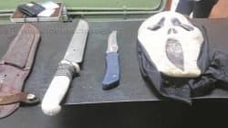 Objetos apreendidos pela Polícia Militar de Rio Claro em roubo que ocorreu no J. São Paulo