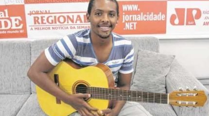 Felipe Ortiz de Camargo passou em quinto lugar no Conservatório Musical de Tatuí