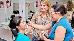 Há vagas para os cursos de manicure e pedicure, assistente de cabeleireiro e maquiagem profissional