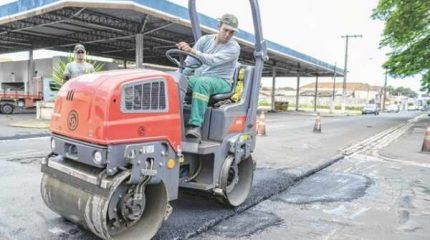 A operação tapa-buracos se estenderá a outros pontos