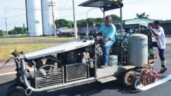 Rotatória na Avenida 80-A com Avenida José Felício Castelano