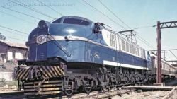 As locomotivas elétricas da Cia Paulista funcionaram em Rio Claro durante 70 anos, contribuindo para o desenvolvimento da cidade