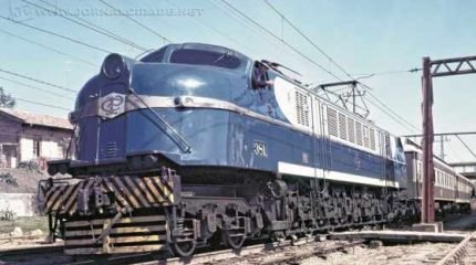 As locomotivas elétricas da Cia Paulista funcionaram em Rio Claro durante 70 anos, contribuindo para o desenvolvimento da cidade
