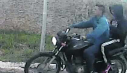 Imagens das câmeras do Residencial Florença capturaram ladrões em fuga