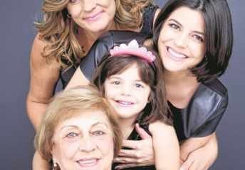 Família Partezan Bianchini participou da matéria ‘Entre Gerações’, da nova JC Saúde&Beleza