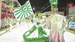 Unidos da Vila Alemã desfilou em 2016 falando sobre o milagre da terra e levou para casa o troféu de terceiro lugar do carnaval