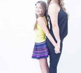 Adriana Arnosti e a filha Frederika