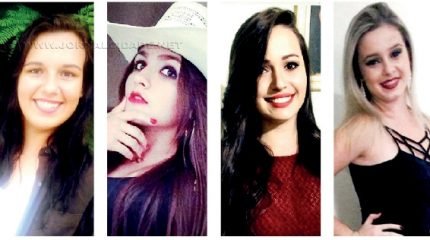 Luana Magrin foi eleita rainha, Carla Rodrigues, primeira princesa, Nubia Horsts, segunda princesa e Katlin Marques, terceira princesa