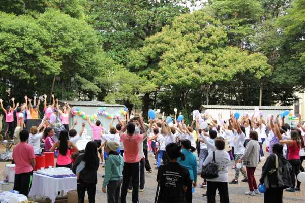 Evento nessa sexta-feira (13) foi comandado por profissionais de educação física da Universidade Estadual Paulista (Unesp)