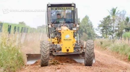 A região cortada pela Estrada do Sobrado tem bom fluxo de veículos