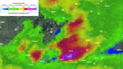 O Departamento de Controle do Espaço Aéreo (DECEA), da Força Área, detectou formações de grande intensidade no dia 1º de junho