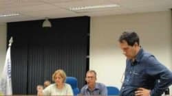 O superintendente do Instituto de Previdência de Rio Claro (IPRC), Lineu Viana, durante prestação de contas na Câmara Municipal