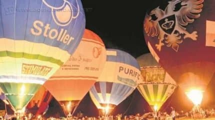 Apresentações de Night Glow costumam juntar quantidade significativa de rio-clarenses no Aeroclube