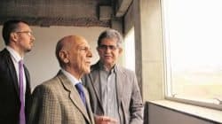 Secretário estadual de Justiça, Aloísio de Toledo César, em visita feita ao novo prédio do Fórum no mês de maio junto com Du Altimari