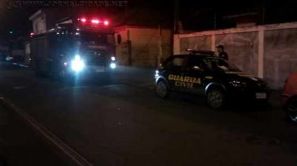 Corpo de Bombeiros deu apoio durante ação da Guarda Civil