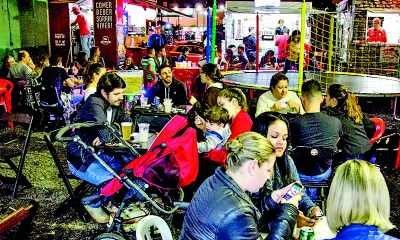 O estacionamento já começou a funcionar há uma semana e muitas pessoas passaram pelo local; as opções são diversas, sem falar no espaço exclusivo para crianças, gratuito e com monitores (Foto: Giba Jr.)