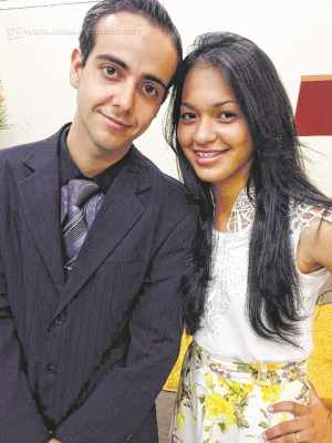 Leonardo, de 22 anos, sofreu acidente de trabalho em fevereiro e perdeu parte da massa encefálica