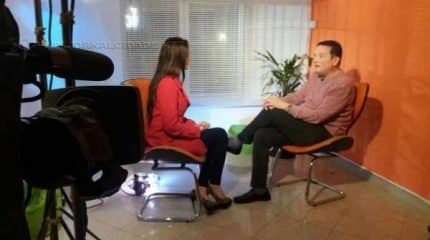 A modelo Camila Dias Mol participou do programa Conexão Repórter, com Roberto Cabrini, no último domingo (10)