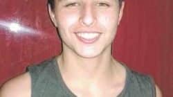 O adolescente Levy Damacena sorri depois de ter tirado os pontos do corte que sofreu em sua testa