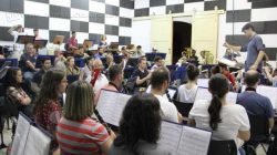 Segundo Rafael Garbuio, maestro da banda, todos os envolvidos dedicaram-se muito para que tudo aconteça dentro do programado