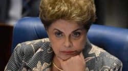 Dilma Rousseff em discurso de defesa do seu mandato no Senado Federal (Foto: Fabio Pozzebom/Agência Brasil)