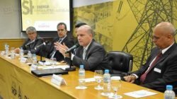 Newton Duarte - COGEN, Marcelo Mendonça - ABEGÁS, Ricardo Pinto – Deinfra/FIESP, Luís Fernando Quilici – ASPACER/SINCER e Sérgio Luiz da Silva - COMGÁS