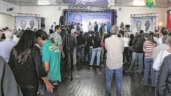 A convenção foi realizada no Clube Veteranos, na Santa Cruz