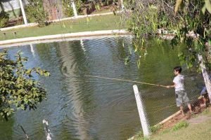 Para quem quer mais calmaria, o lago para pesca