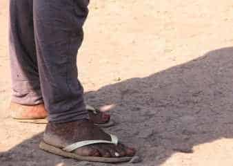 Trinta famílias invadiram há aproximados três meses uma área verde entre Rio Claro e Batovi