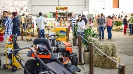 A festa reúne 50 produtores da agricultura familiar e do agronegócio neste final de semana