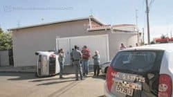 A colisão ocorreu por volta das 9 horas da manhã dessa quinta-feira, dia 8 de setembro. A Polícia Militar de Rio Claro foi acionada para dar apoio na ocorrência