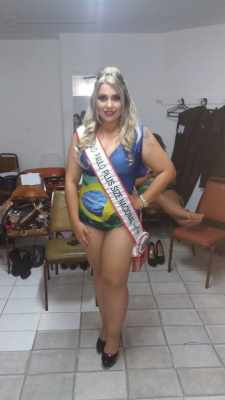 Miss São Paulo, a rio-clarense Suellen de Oliveira ficou em segundo lugar