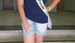 A Miss Plus Size do Estado de São Paulo, Suellen de Oliveira, participa da seleção nacional que acontece neste sábado (26), na Casa de Espanha, no Rio de Janeiro