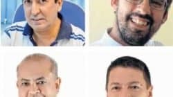 Na sequência: Japyr Pimentel, Renan Sanches, Luiz Silva e Marco Gomes