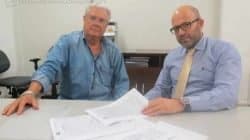 O presidente do clube Ademir José Rocha Cupido e o diretor jurídico, advogado William Nagib Filho, esclarecem sobre o assunto