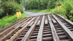 Reforma da ponte está sendo realizada pela Prema em compromisso firmado com Ministério Público (Foto enviada por leitor)