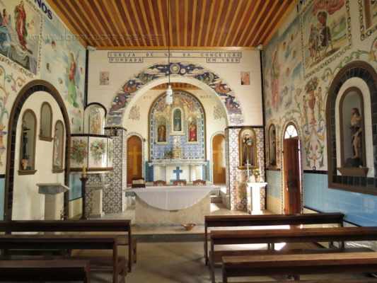 Fundado em 1852, o Santuário de N. Srª da Conceição preserva grande parte dos atributos originais